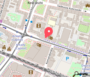 mapa lokalizacji Hotel Polonia