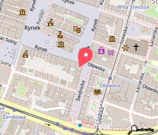 mapa lokalizacji Spaceruj nad Odrą wraz z krasnalami