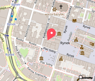 mapa lokalizacji Dwór Polski Hotel