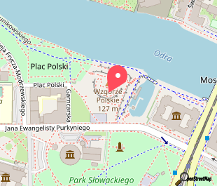 mapa lokalizacji Bastion Ceglarski / Wzgórze Polskie