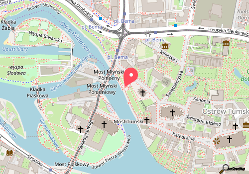 mapa lokalizacji Zienkiewicz-Boulevard