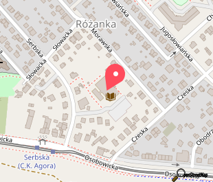 mapa lokalizacji wydarzenia Bazar Plastyczny w CK Agora